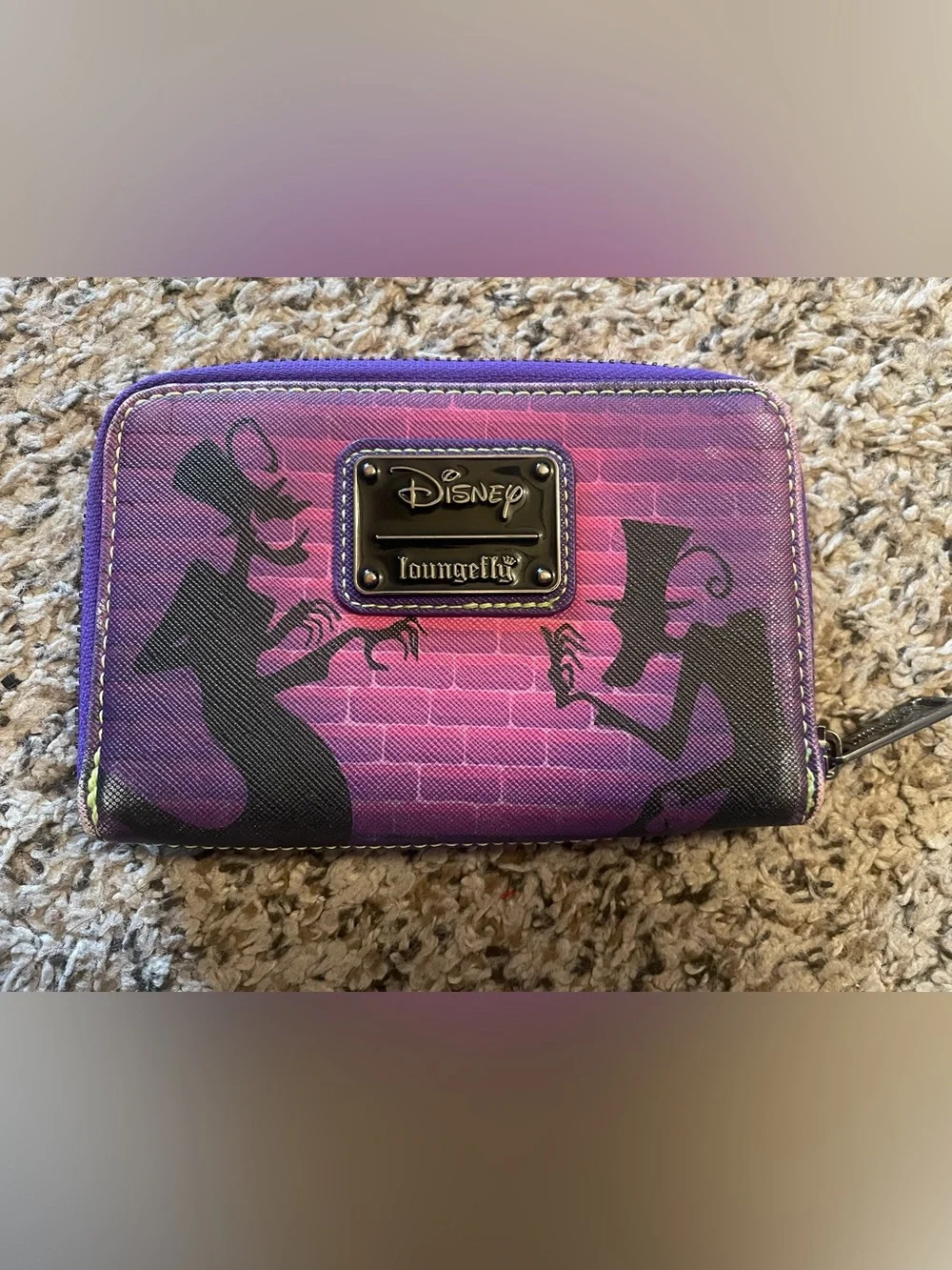 Loungefly Disney Villians Dr Facilier Wallet Zip Around Princes and Frog